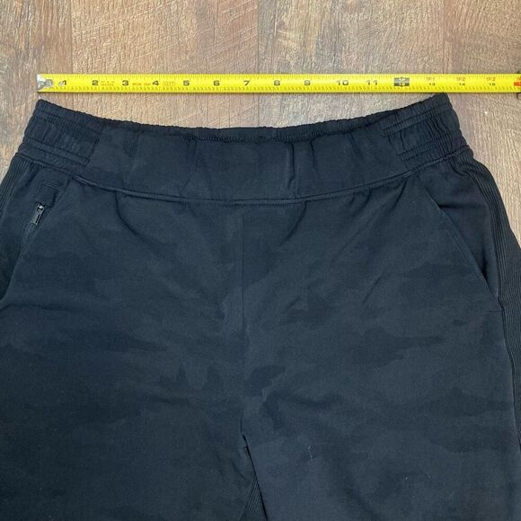 Athleta Black‎ Camouflage Brooklyn Lined Camo Jogger Sweat Pants Athleisure sz 8 - Picture 7 of 11